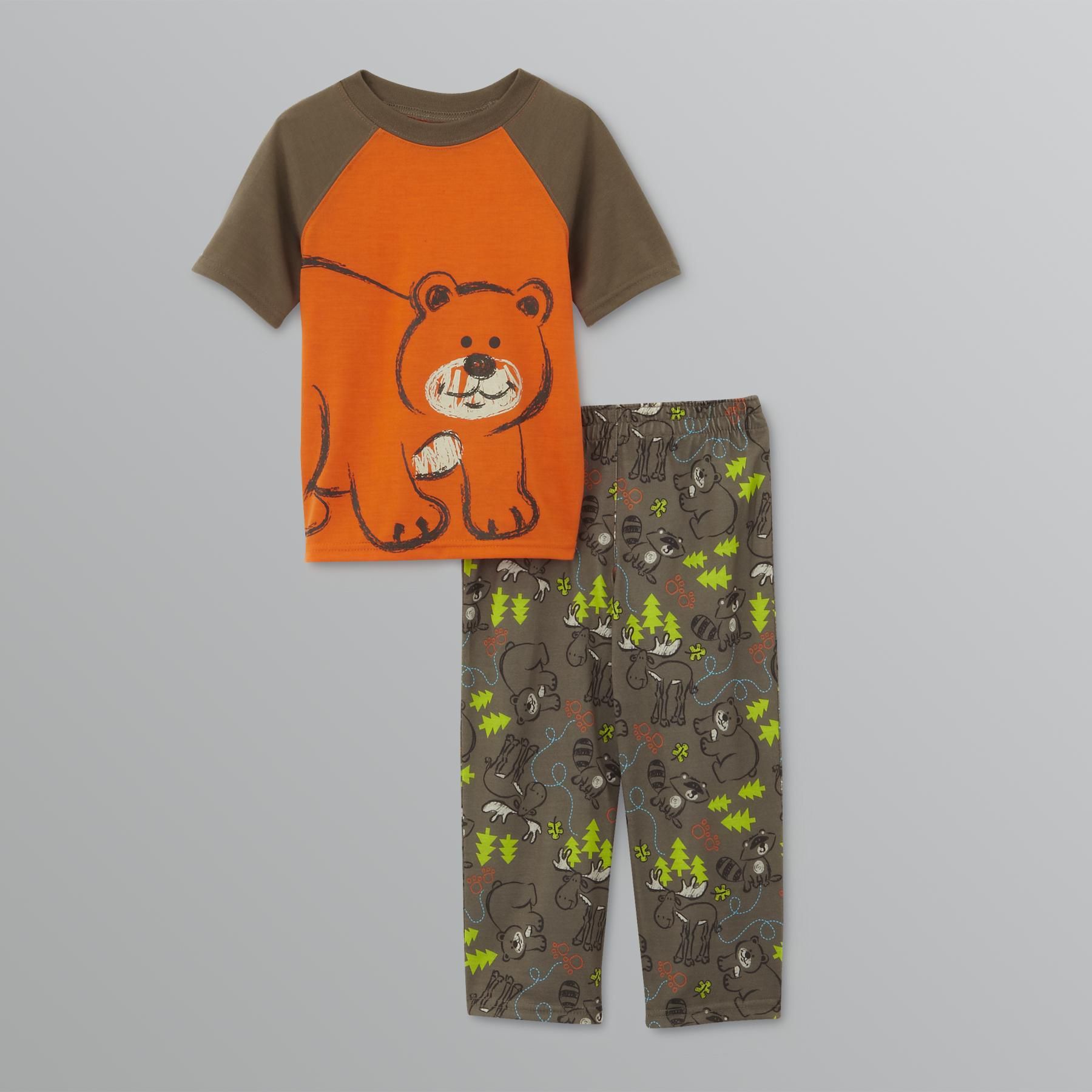 Joe Boxer Toddler Boy's Pajama Set - Grizzly Bear
