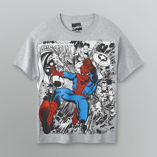 Marvel Boy's SpiderMan TShirt Color Changing Heroes