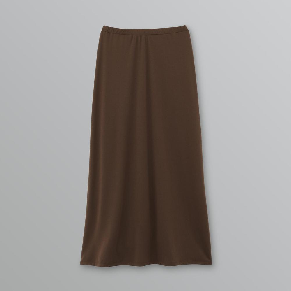 Metaphor Women's Solid Maxi Skirt