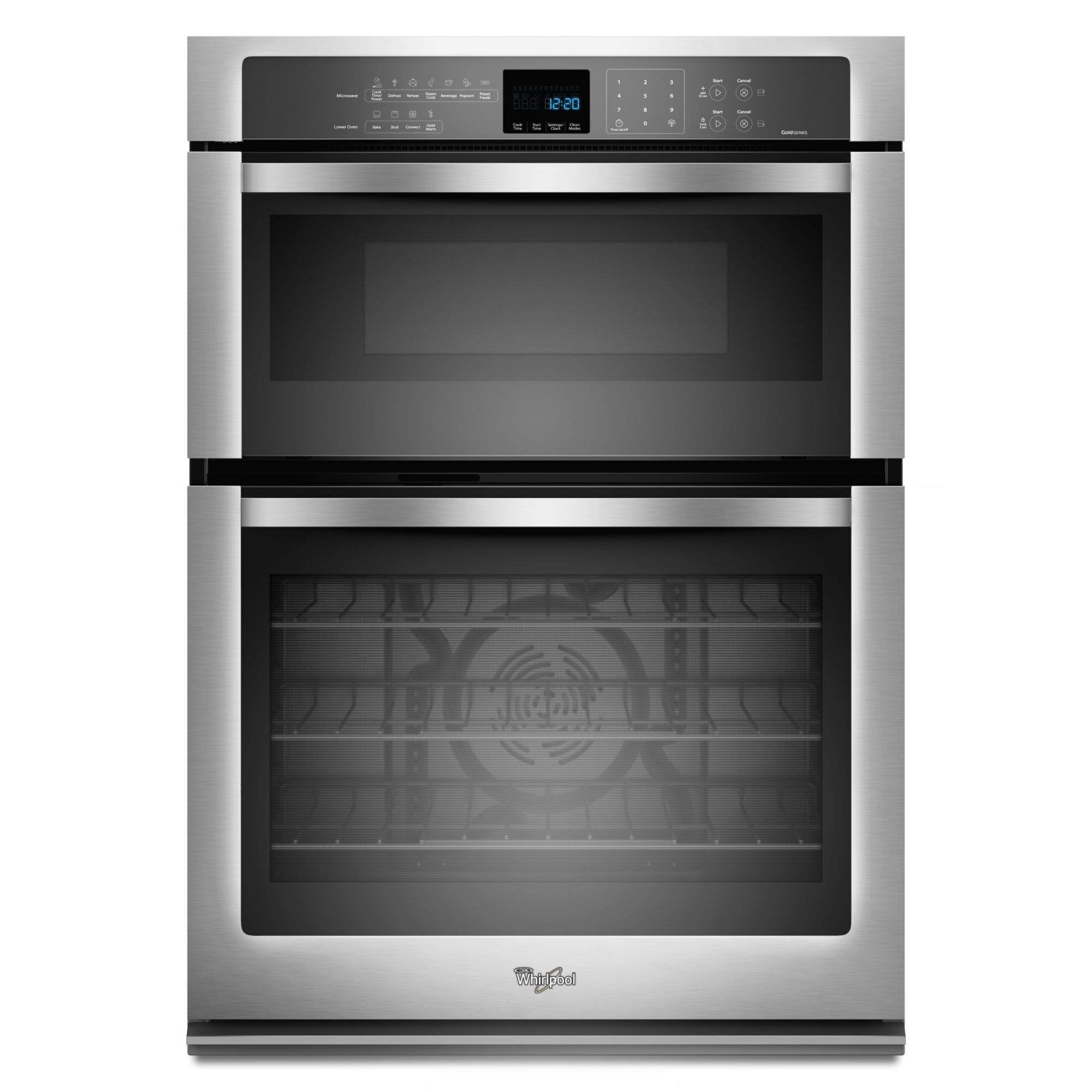 Whirlpool Woc95ec0as 30 In Electric Combination Wall Oven And Microwave Stainless Steel American Freight Sears Outlet