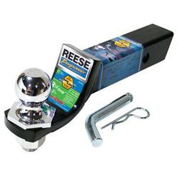 Reese Towpower 21543 Class III Towing Starter Kit, Black with Ch Ball, 10