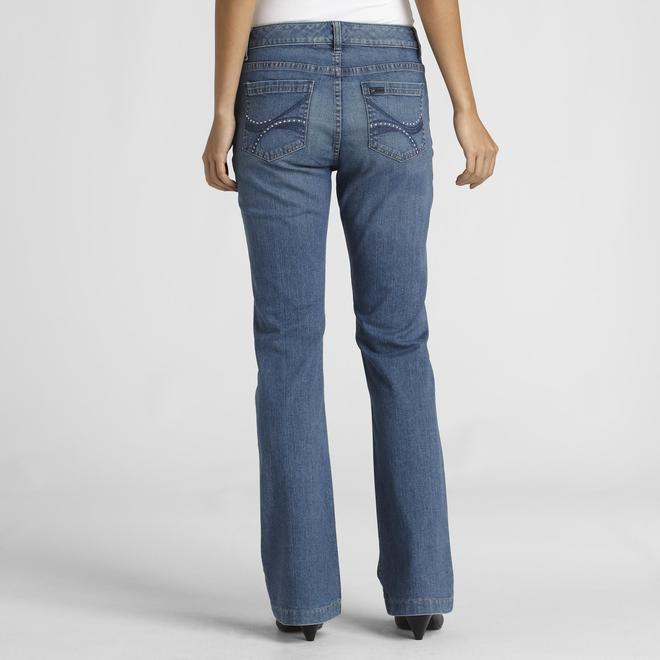 LEE Women's Barely Bootcut Jeans