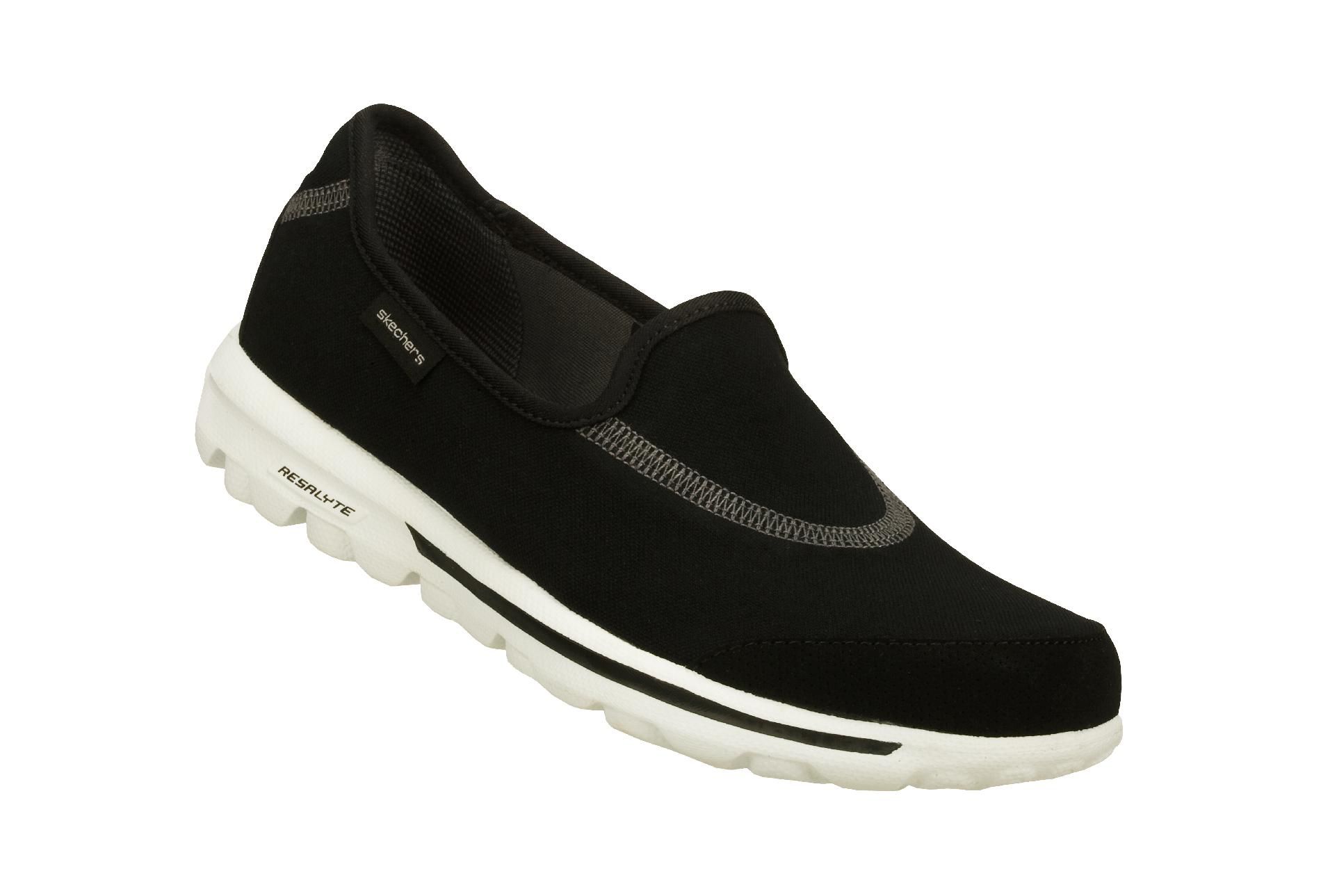 Skechers Women's GOwalk Casual Athletic Shoe Medium and Wide Width - Black