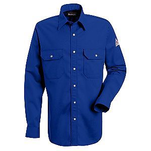 Bulwark Men's Flame Resistant Snap-Front Uniform Shirt