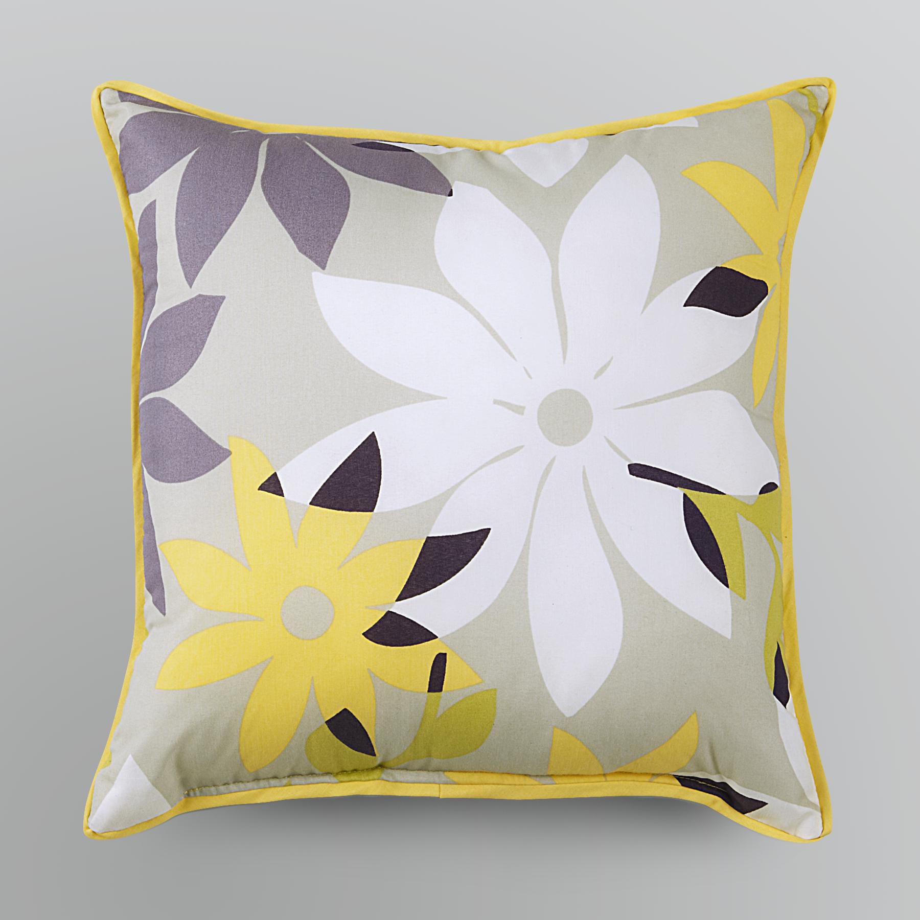 Cannon Pinwheel Floral Decorative Pillow