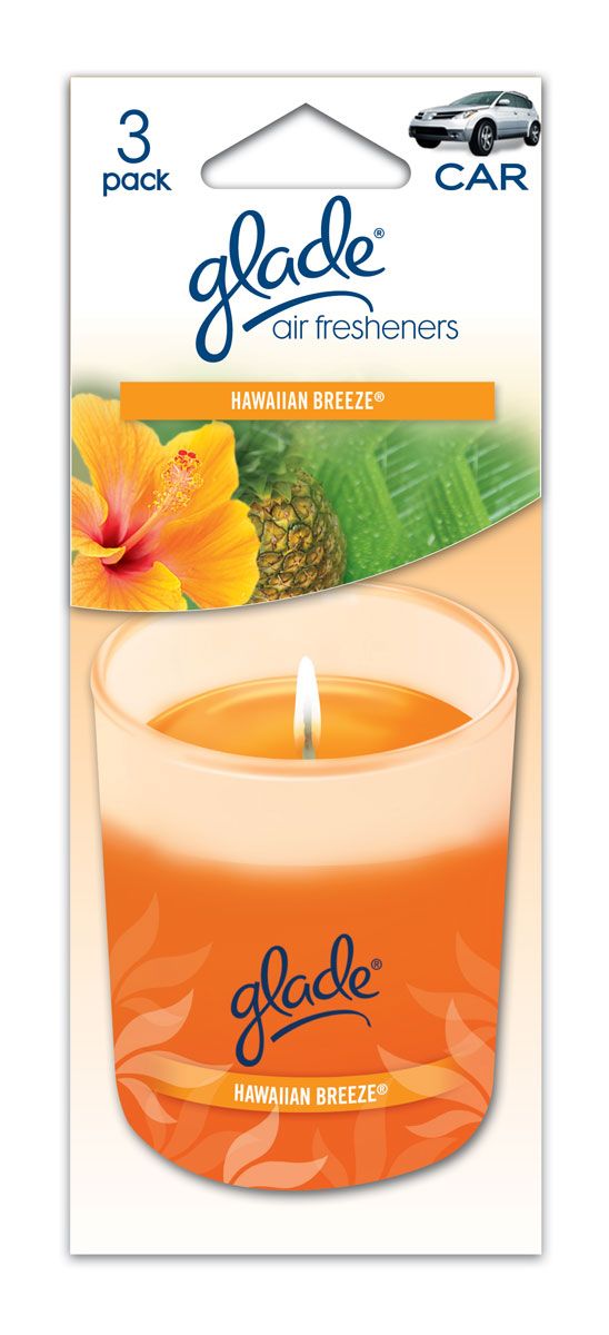 Glade Hawaiian Breeze Candle Air Freshener (3 Pack)