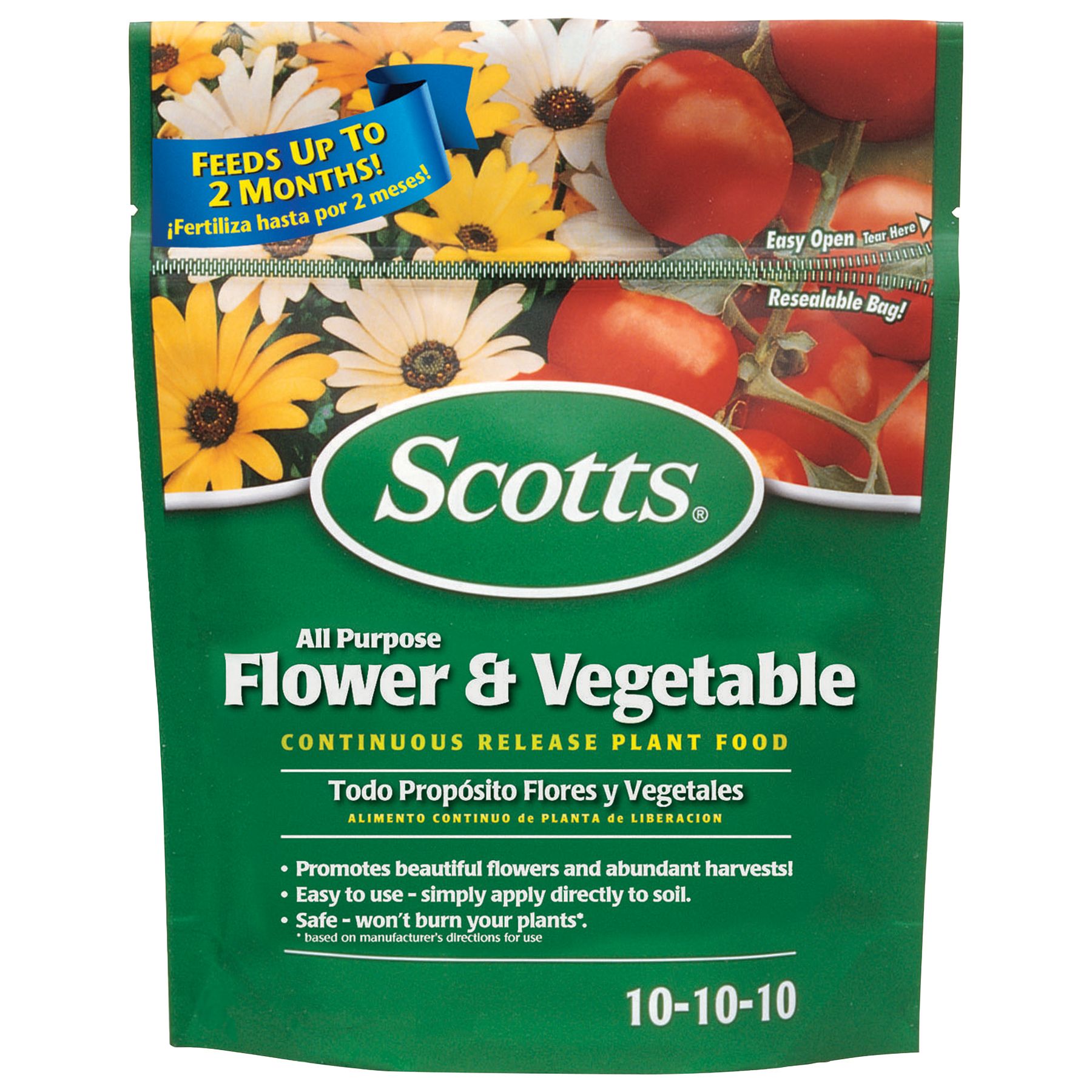 Scotts 1009001 All Purpose Flower & Vegetable Food 3 lbs.