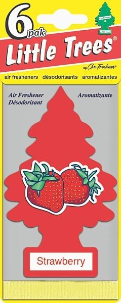 Car Freshner Strawberry Scented Hanging Air Freshener