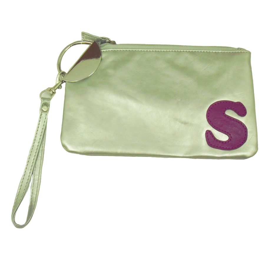 LuLu Women&#8217;s Handbags Wristlet Initial D-Ring