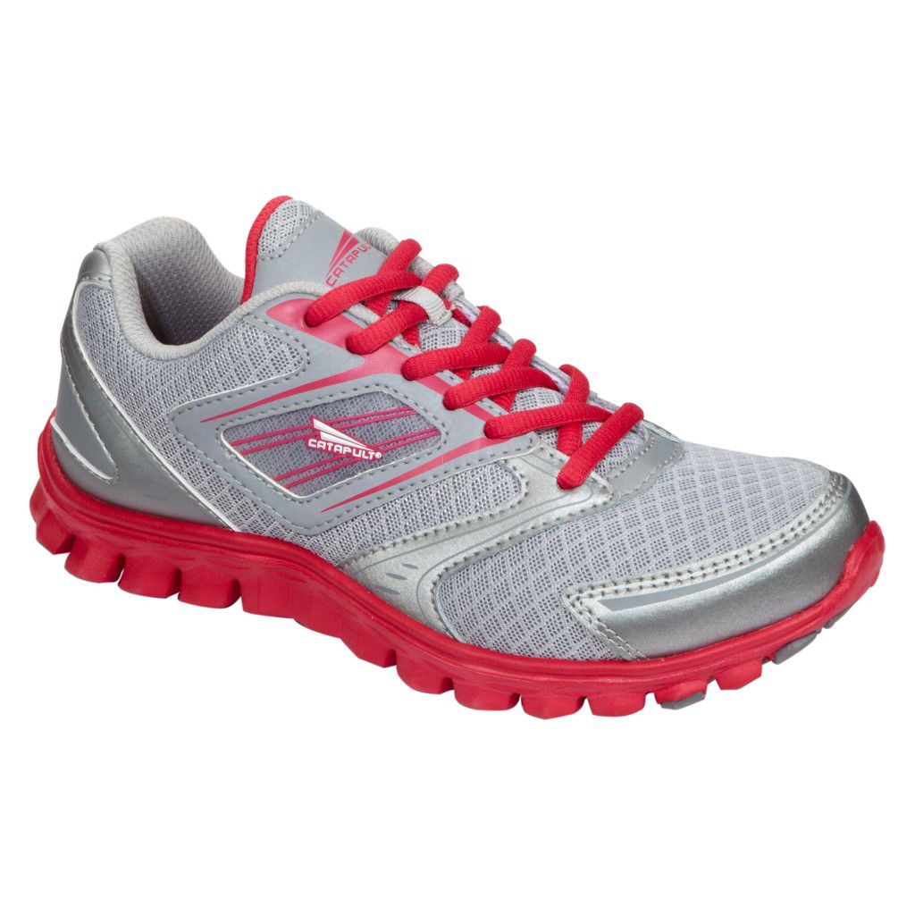 CATAPULT Women's LiteFlex Athletic Shoe Grey/Fushcia