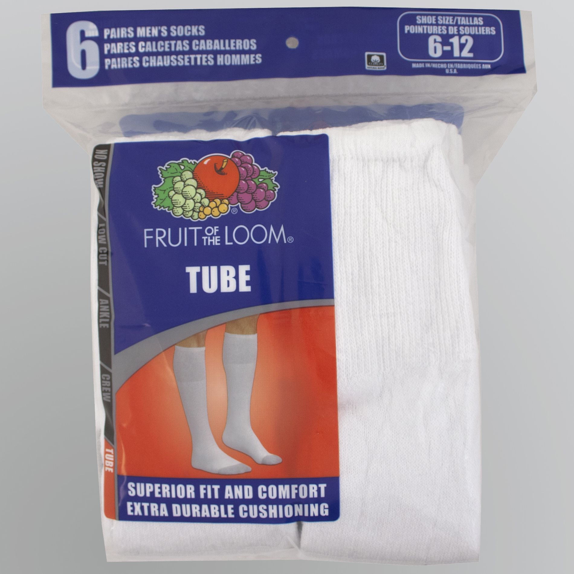 men fruit of the loom socks