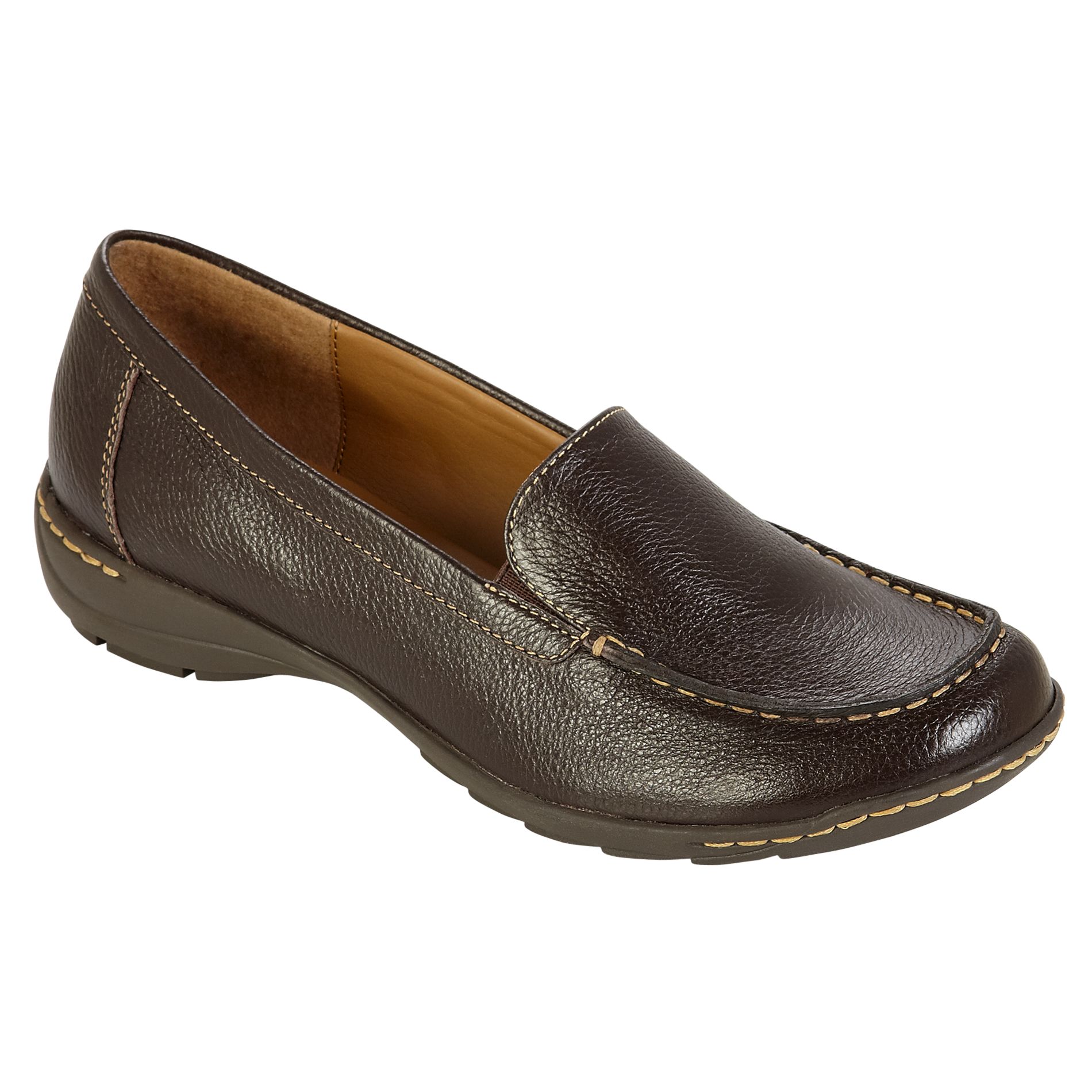 I Love Comfort Women's Casual Leather Loafer Larson - Brown