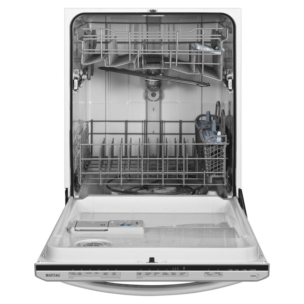 Maytag MDB6769PAS 24" Jetclean&reg; Plus Dishwasher with Fully Integrated Controls - Stainless Steel