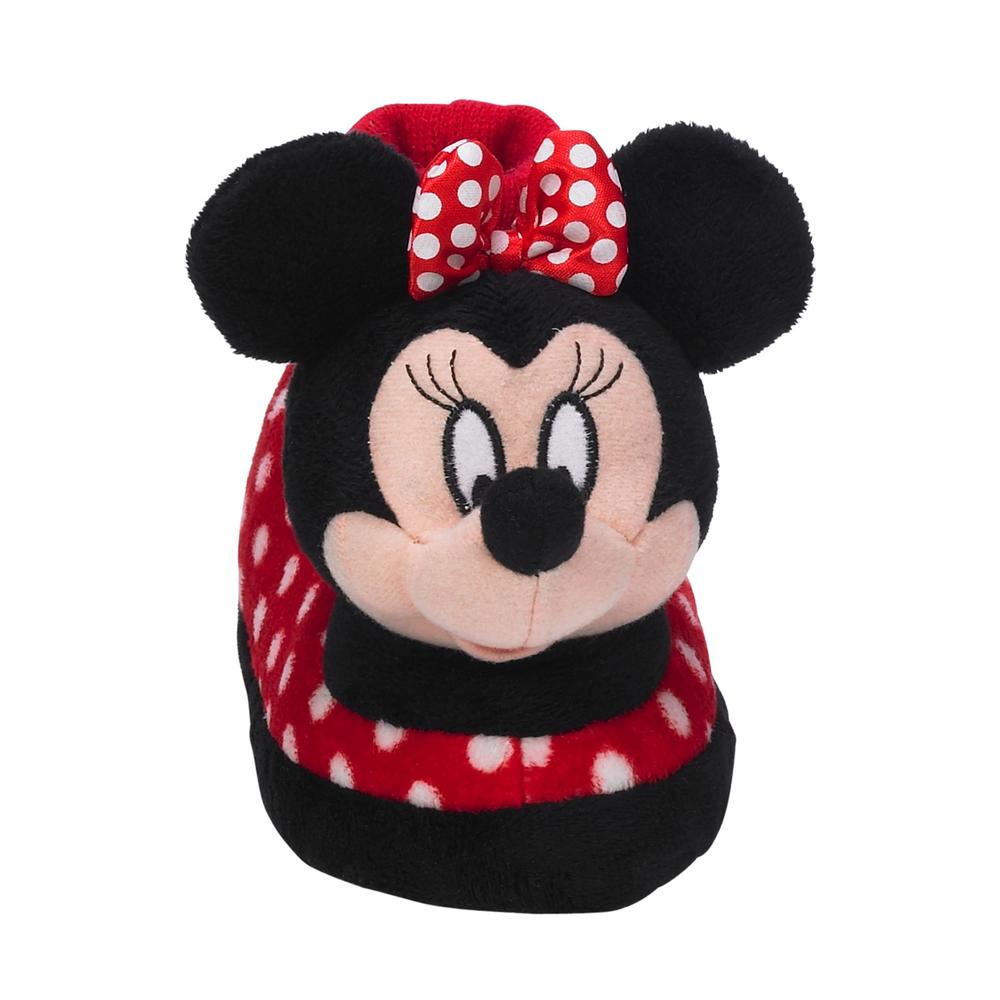 Disney Toddler Girl's Minnie Mouse Red Slipper