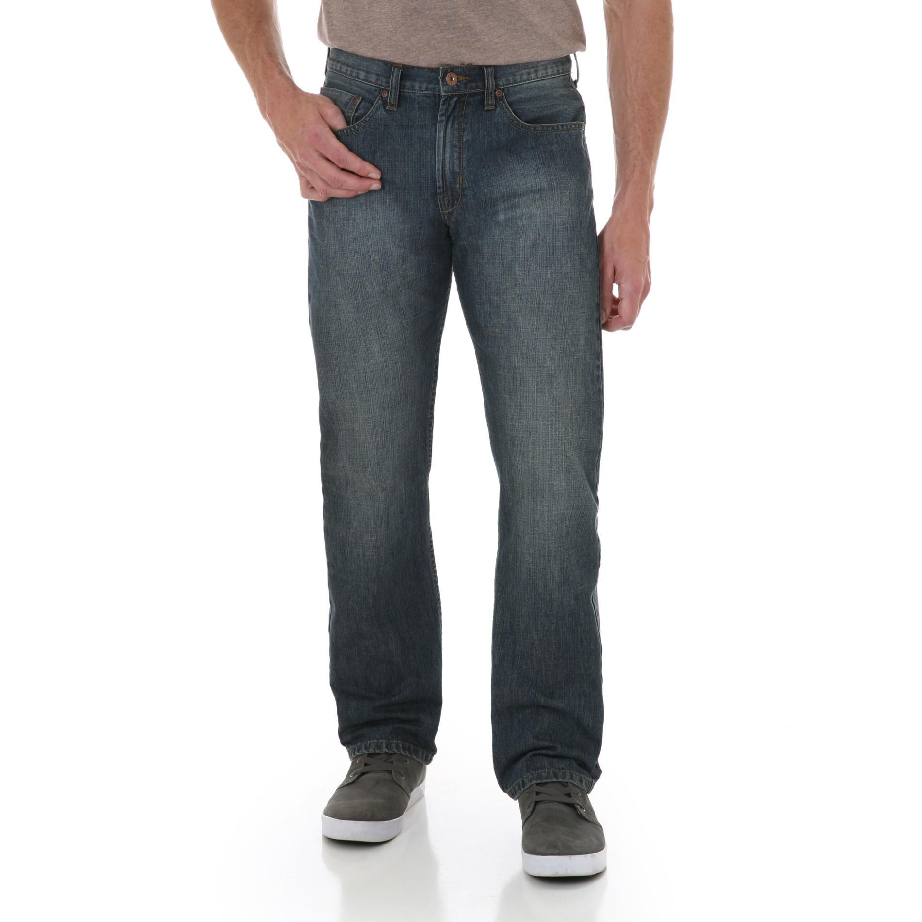 Wrangler Men&#8217;s Jeans Slim Fit Straight Leg
