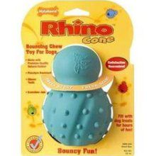 Nylabone Rhino Cone Rubber Dog Toy for Large Dogs