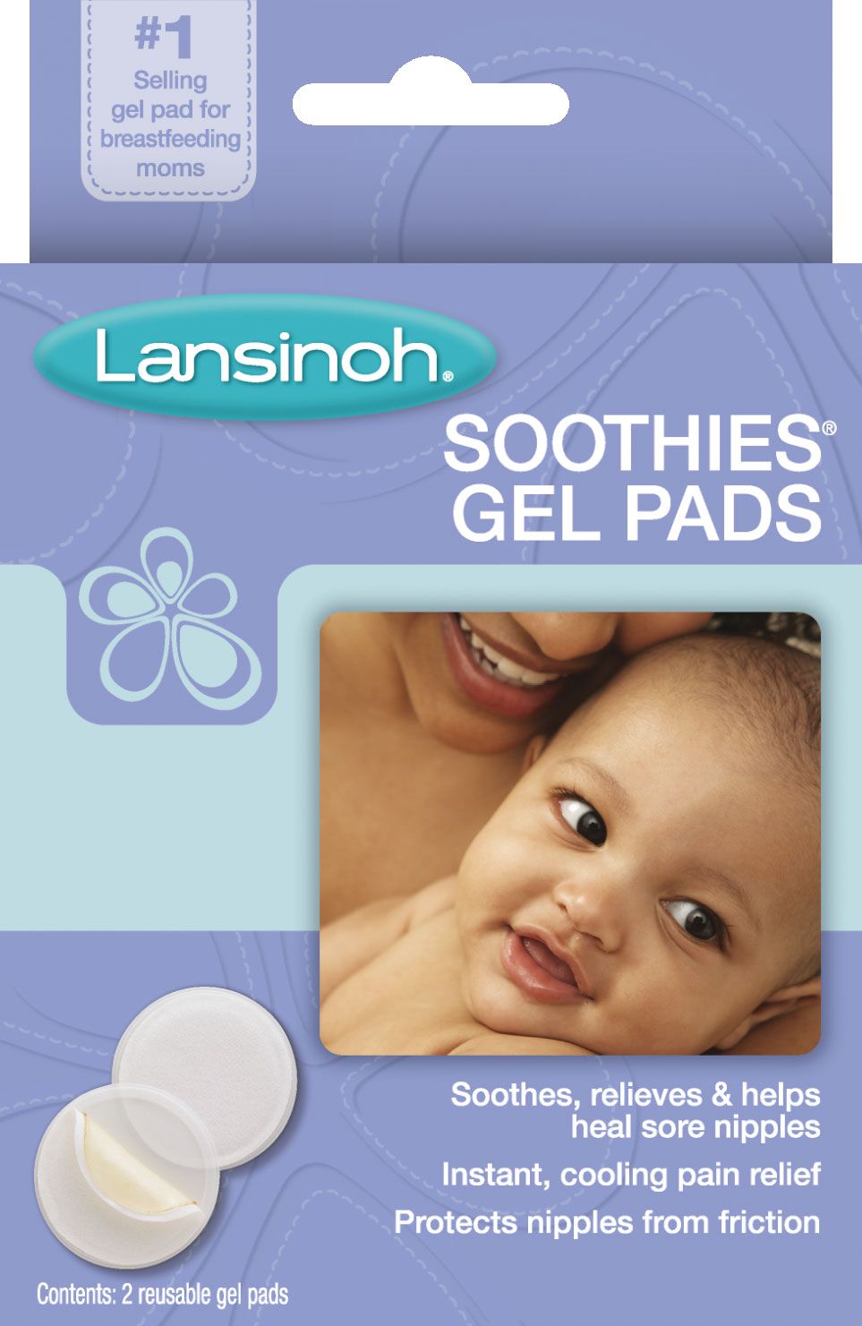 Lansinoh Soothies Gel Pads, 2 pads Lansinoh Soothies Gel Pads, 2 pads
