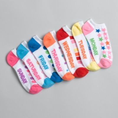 Joe Boxer Girls Multi Color Socks