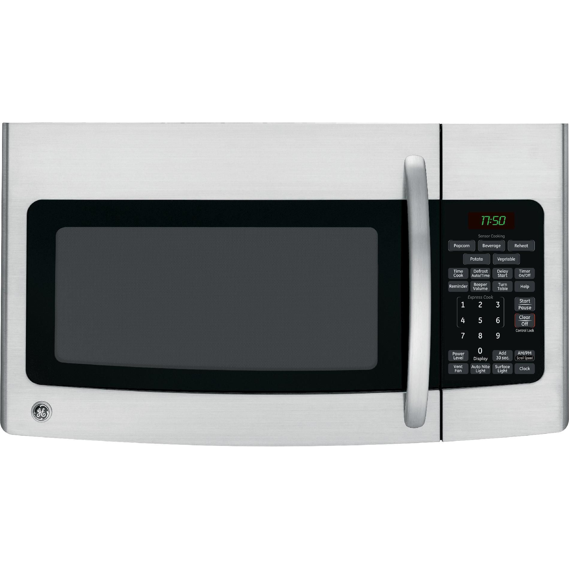 GE Appliances - JVM1750SPSS - 1.7 cu. ft. Microwave Oven - Stainless