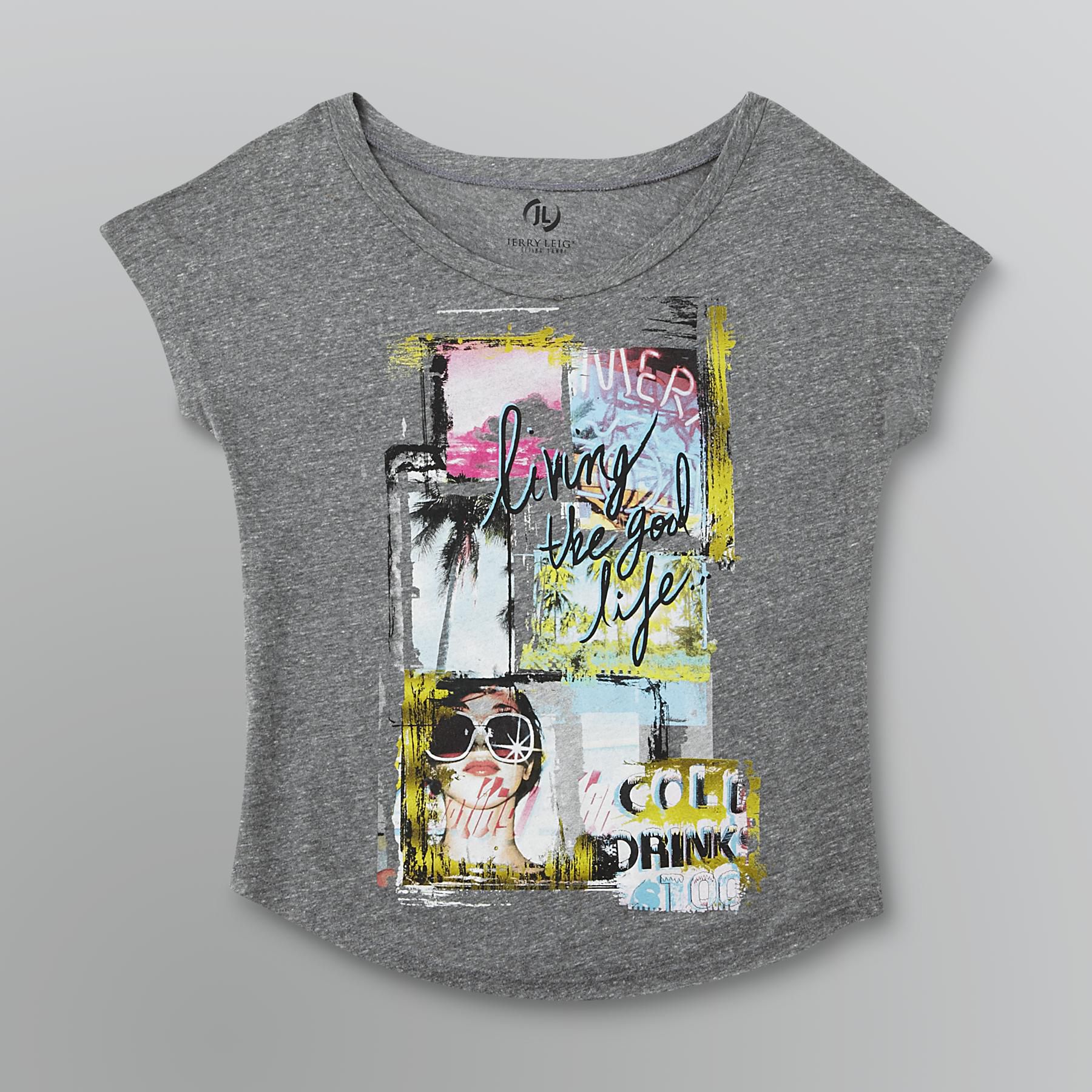 Jerry Leigh Junior's Oversize Graphic T-Shirt