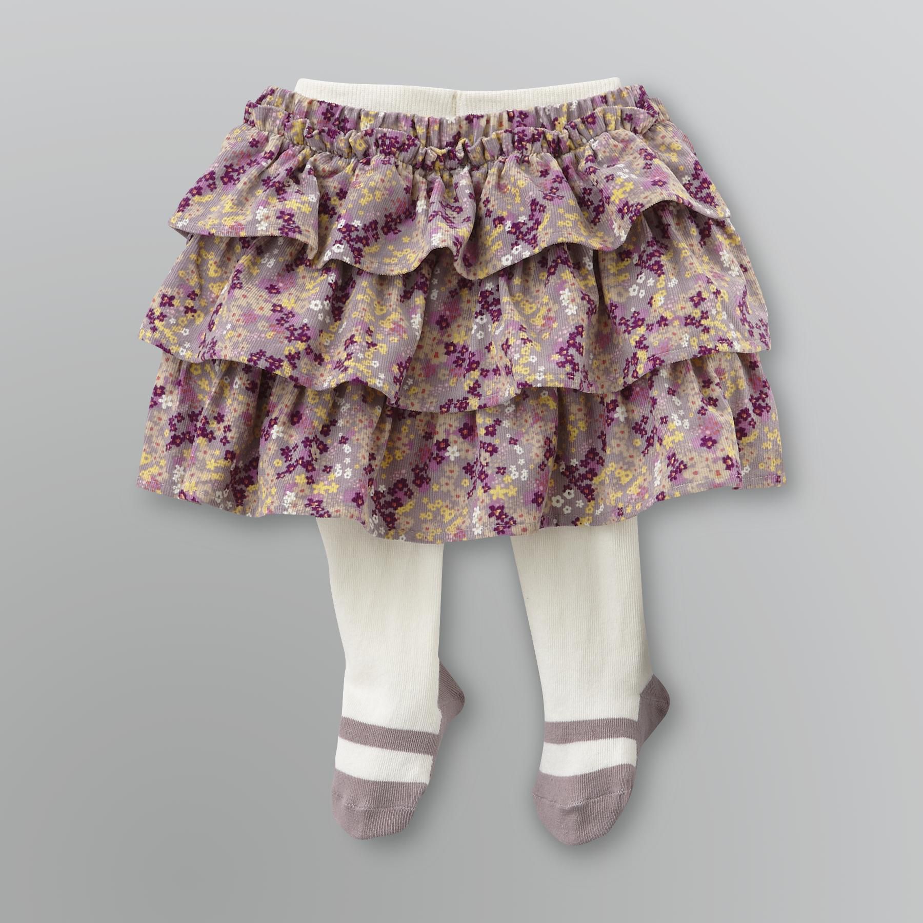 Route 66 Newborn Girl's Skirt Tights