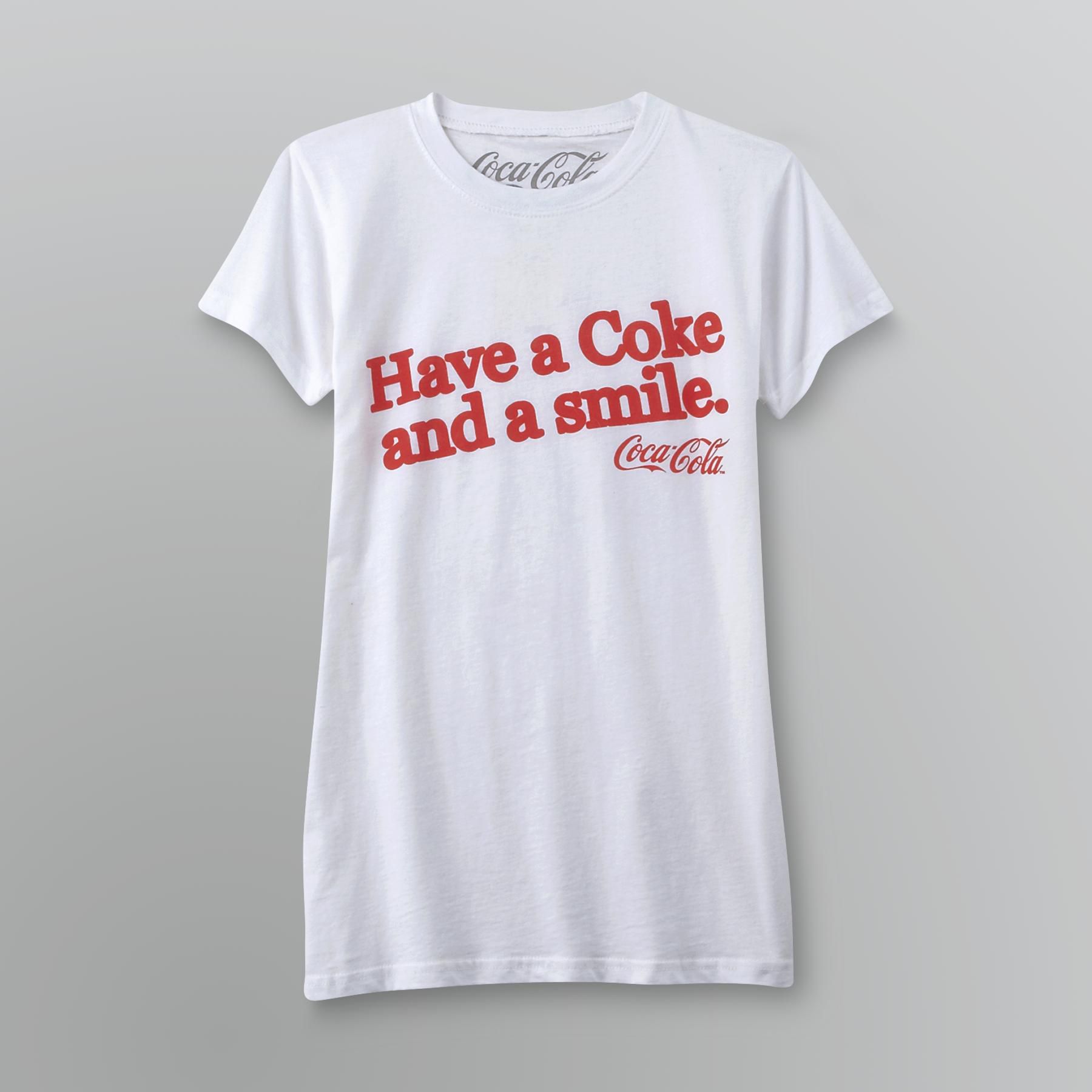Mighty Fine Junior's Coca-Cola Graphic T-Shirt