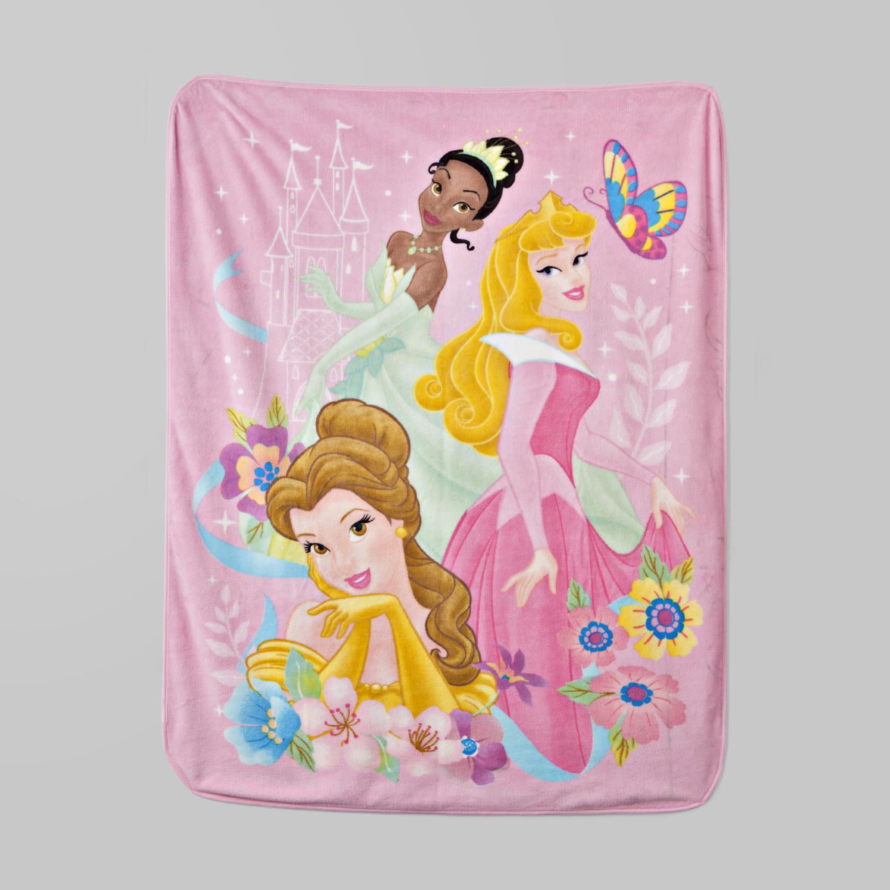 Disney Princess Plush Micro Throw Blanket