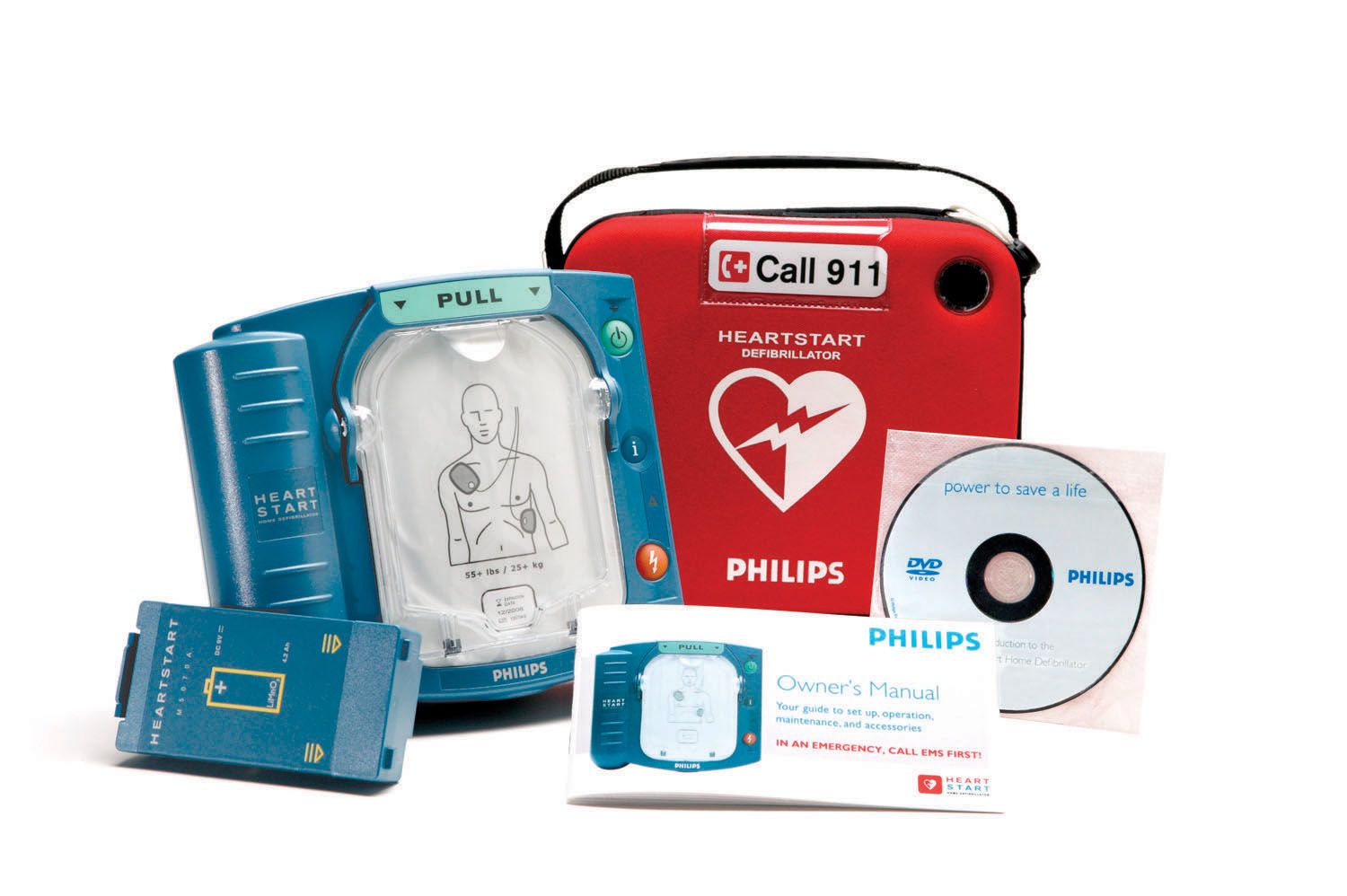 Phillips M5068A-CO1 HeartStart  Home Defibrillator
