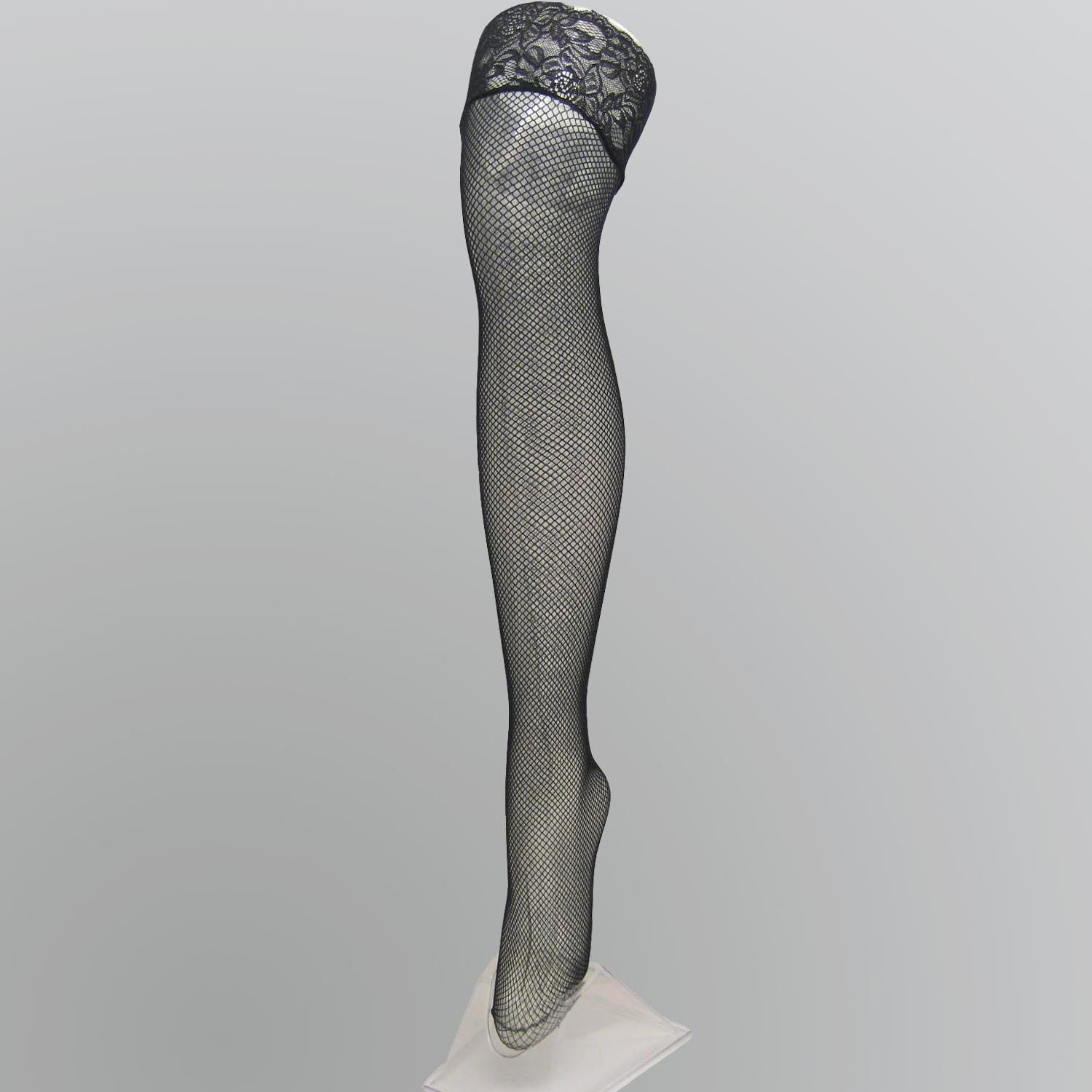 Sofia by Sofia Vergara Women's Hosiery Fishnet Thigh High One Size