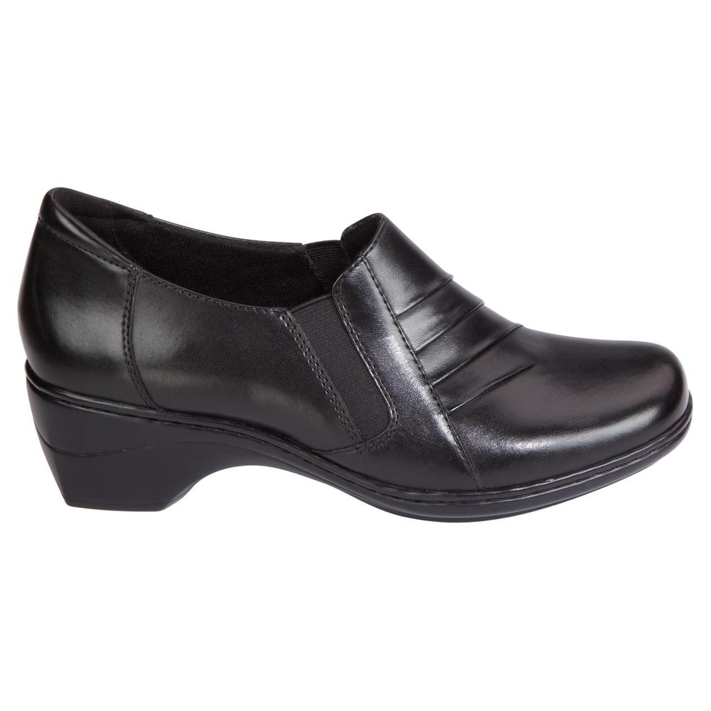 Thom McAn Women's Deidre Black Loafer - Wide Width Available
