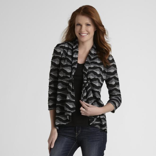 Sag Harbor Women's Cardigan & Tank Set