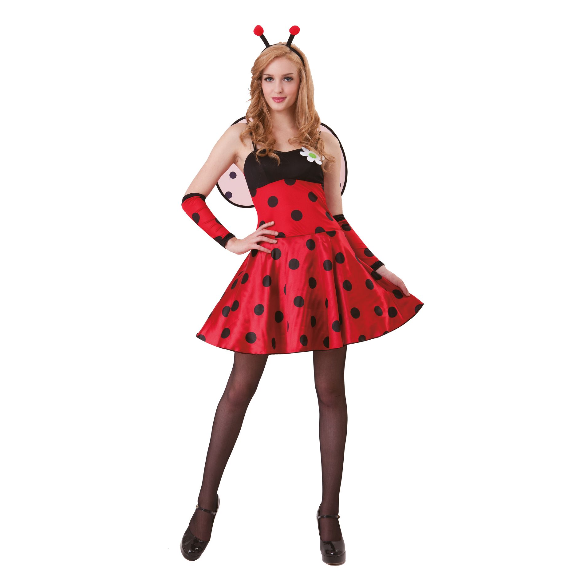 Totally Ghoul Lady Bug Womens Halloween Costume