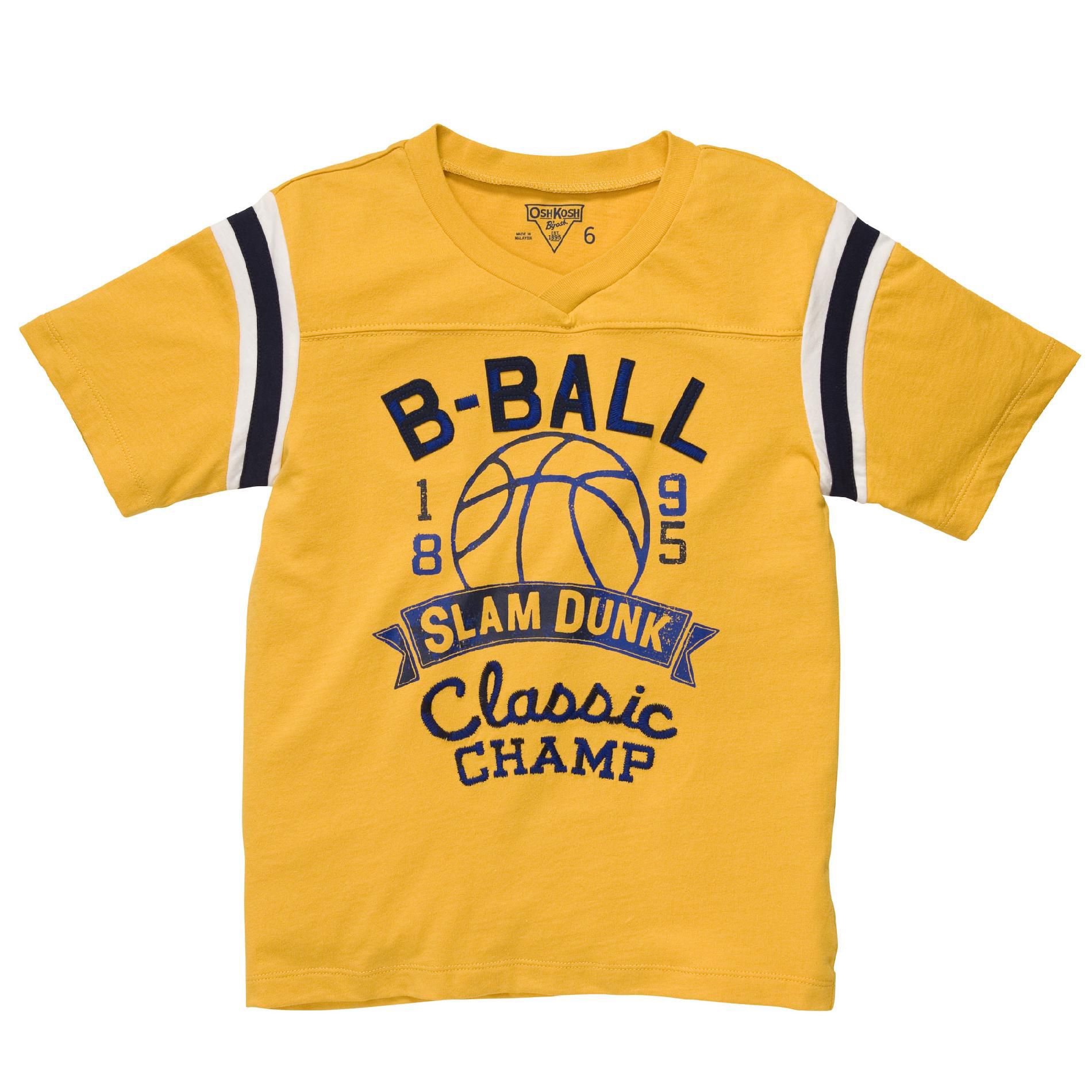 OshKosh Boy's Tops Short Sleeve Logo T-Shirt Yellow