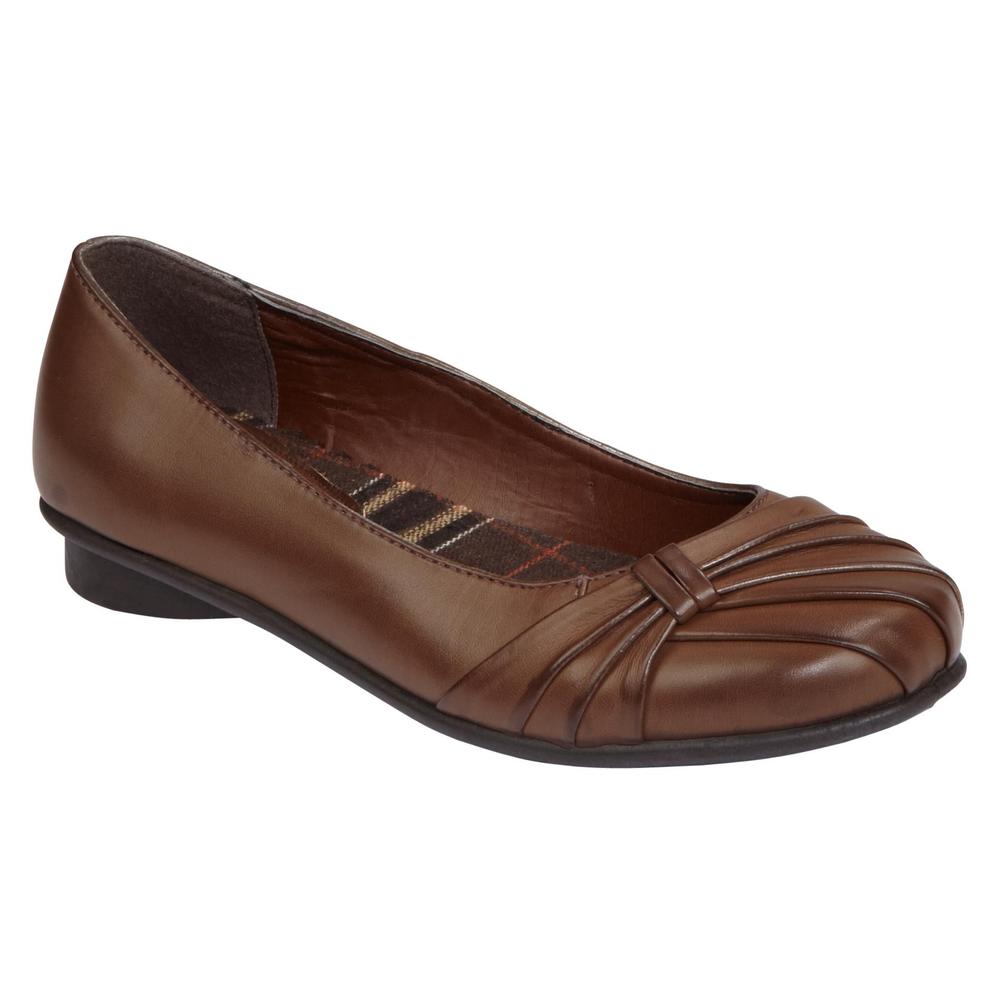 Route 66 Women's Easley Casual Flat - Brown