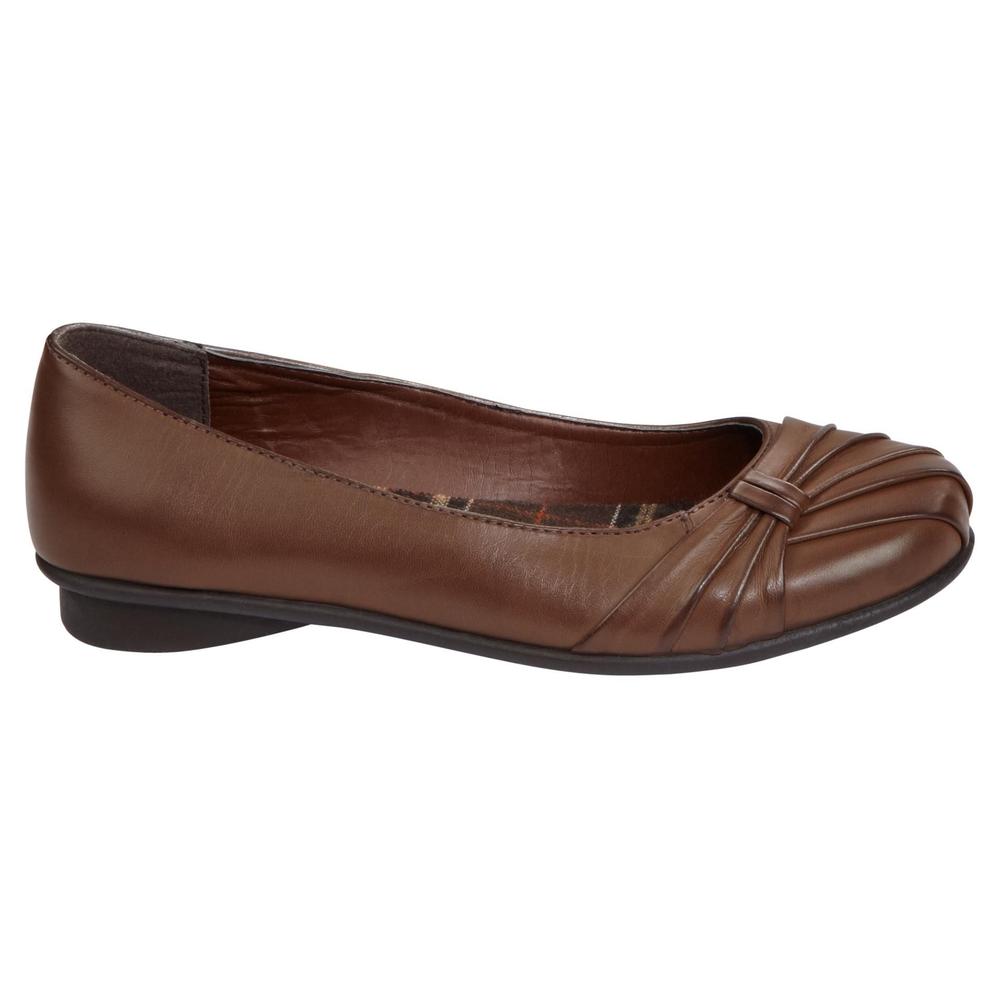 Route 66 Women's Easley Casual Flat - Brown