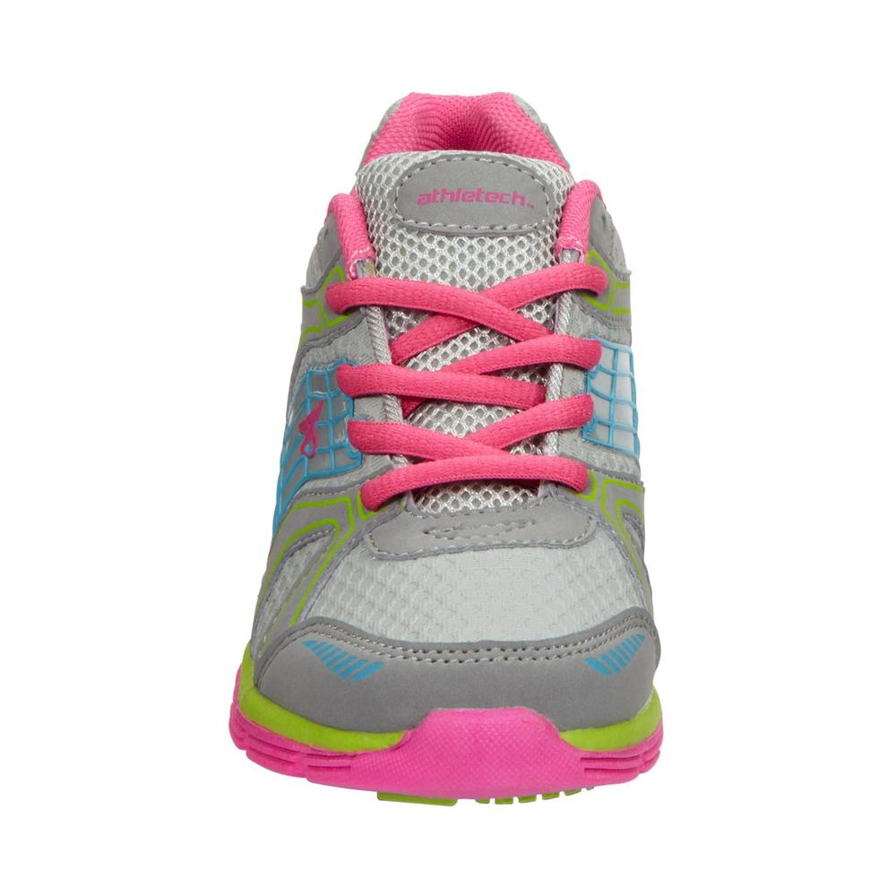 Athletech Girl's Willow 2 Athletic Shoe - Grey Multi
