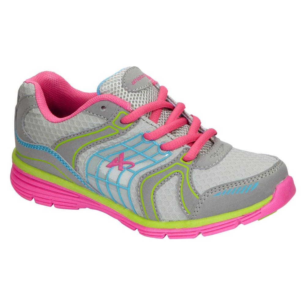 Athletech Girl's Athletic Shoe Willow 2 - Grey/Multi