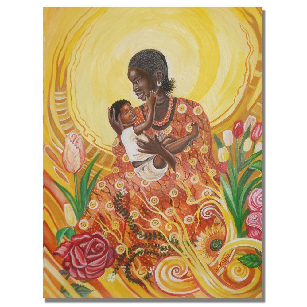 Trademark Global Djibrirou Kane 'Expressions of Affection' Canvas Art