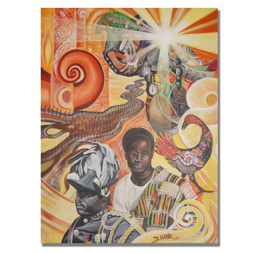 Trademark Global Djibrirou Kane 'Pan Africanism' Canvas Art