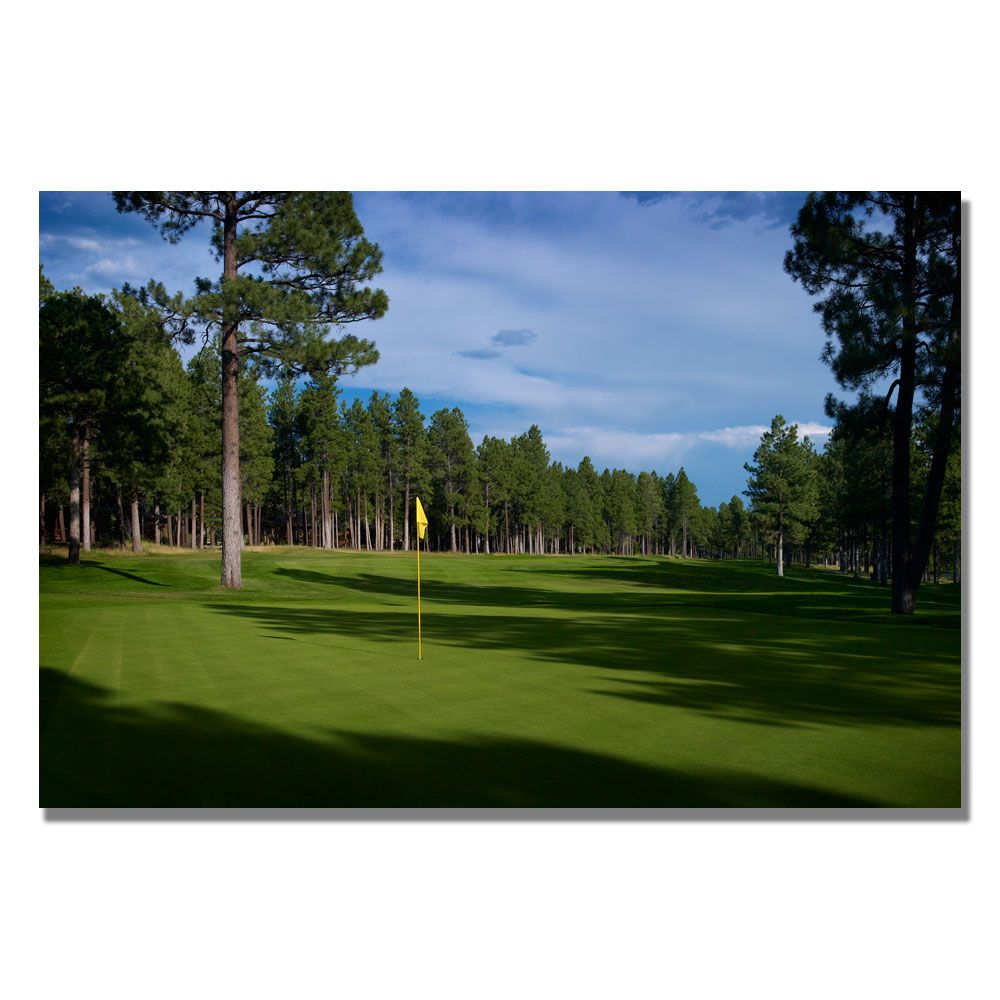 Trademark Global 35 x 47 inches Afternoon on the Green Canvas Golf Art