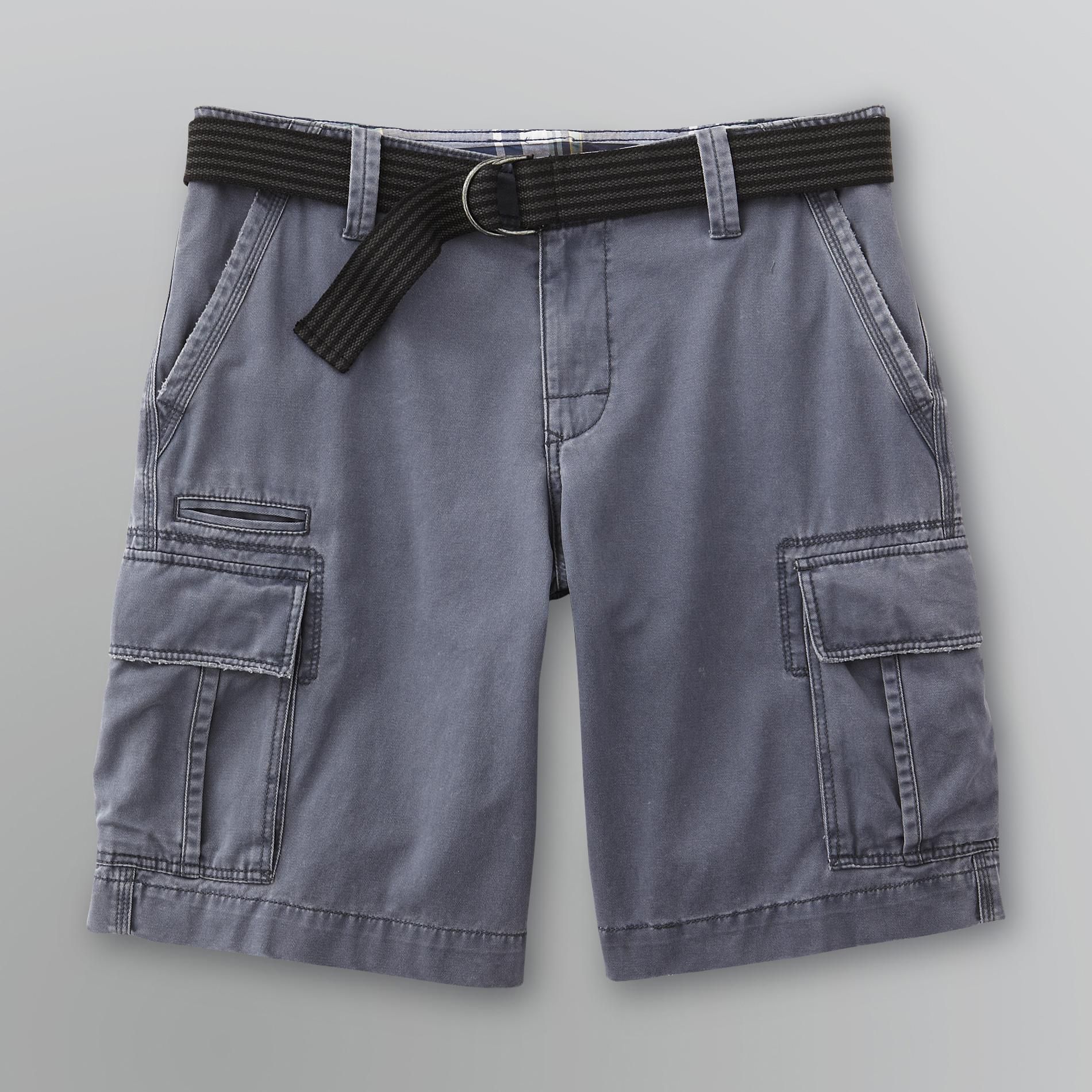 Roebuck & Co. Men's Belted Cargo Shorts