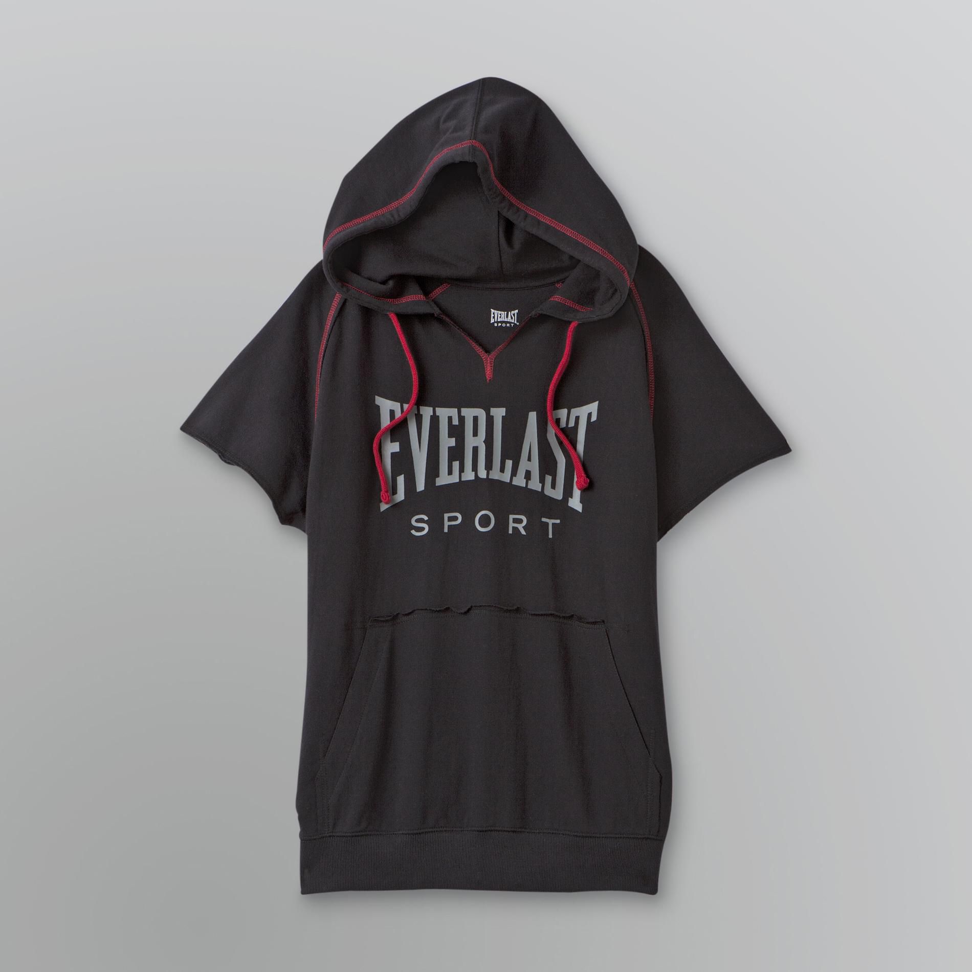Everlast&reg; Sport Men's Contender Short-Sleeve Logo Hoodie