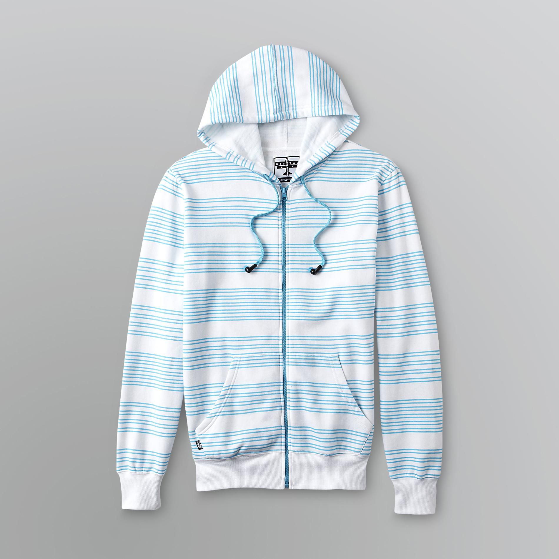 Digital Revolution with HB3 Technology Striped Hoodie