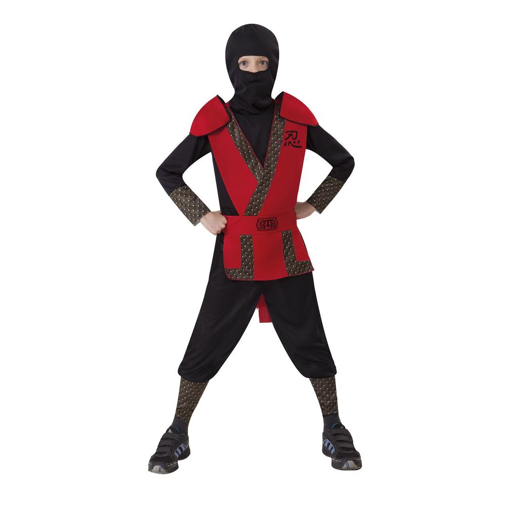 Totally Ghoul Red Ninja Boys Halloween Costume