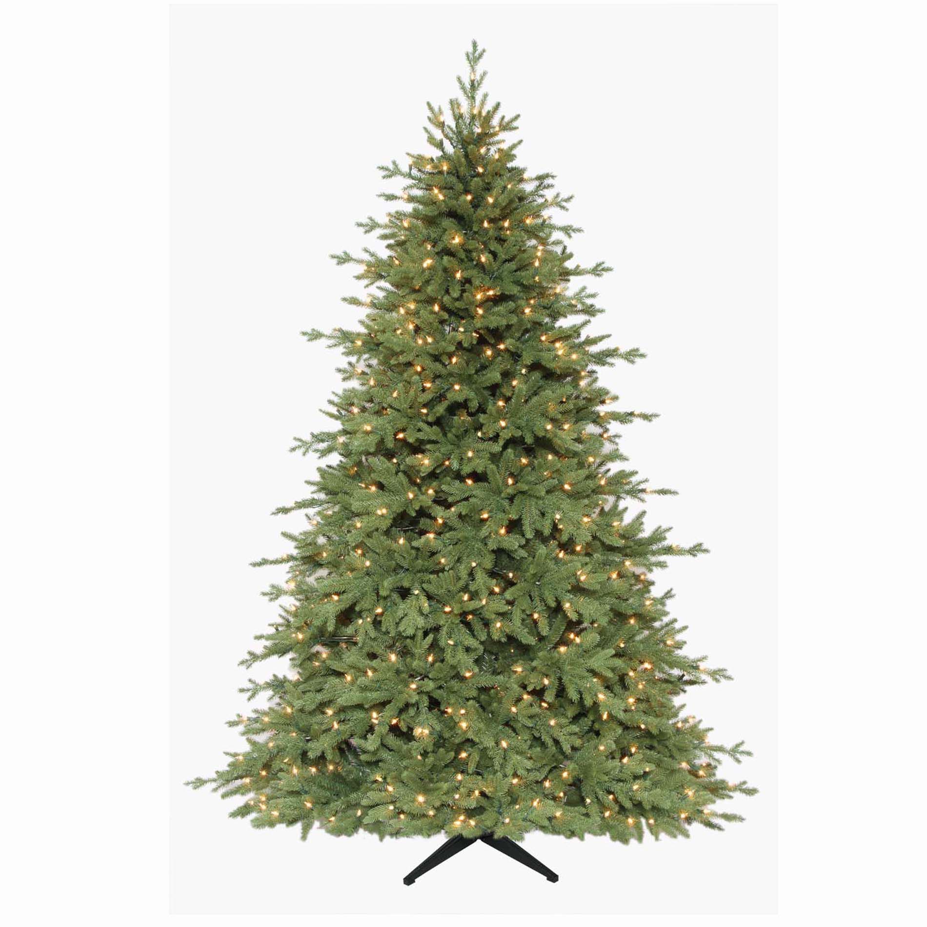 6.5 Ft Clear Pre-Lit McKinney Artificial Pine Christmas Tree