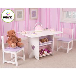 Kidkraft Heart Table Chair Set