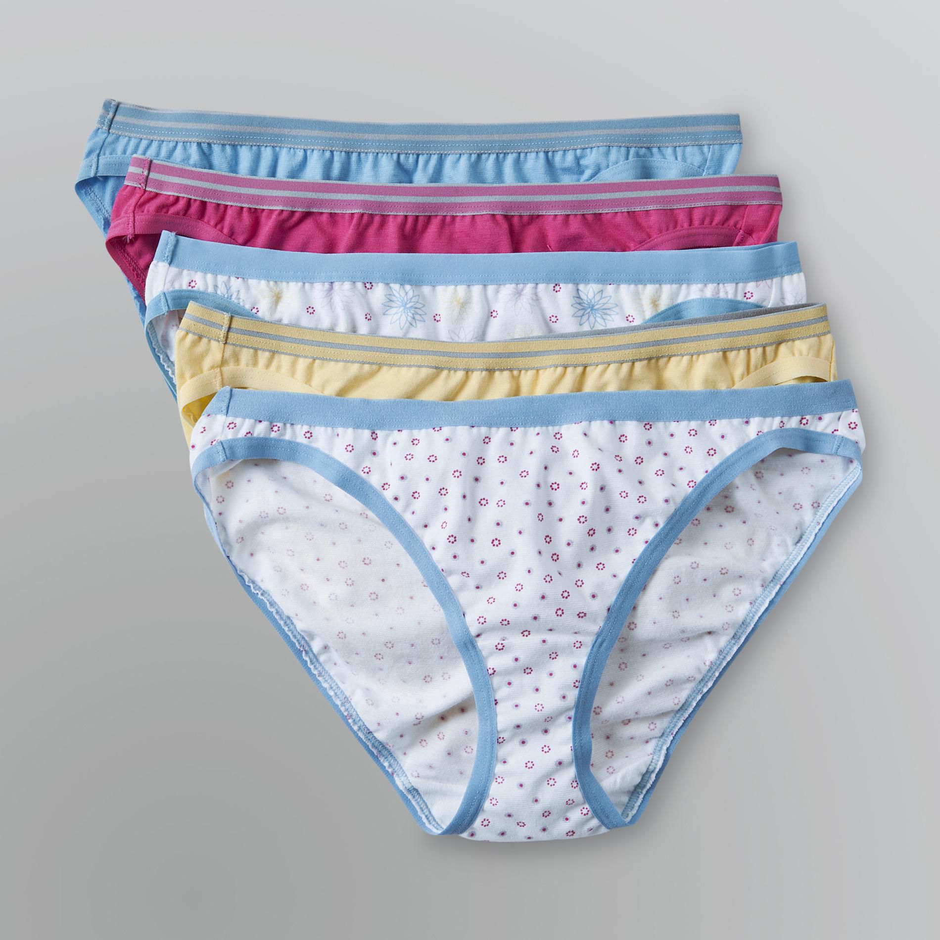 Vanity Fair Women's True Comfort Cotton Bikini Panty - 5-Pack