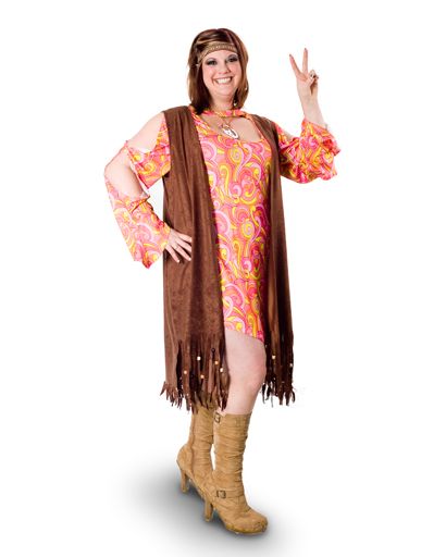 Lava Diva Halloween Costume Funky Swirl Hippie Costume