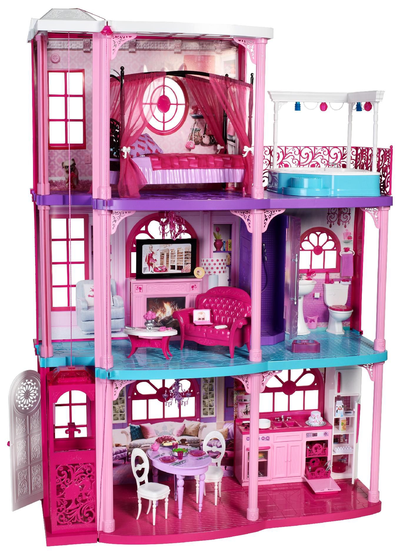 Barbie GLAM VACATION HOUSE - Toys & Games - Dolls 