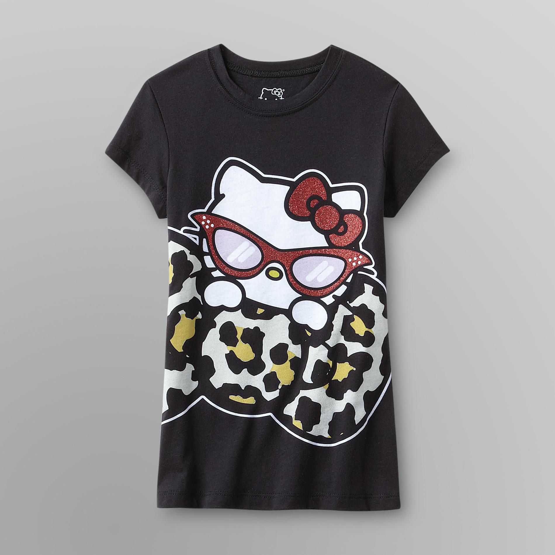 Mighty Fine Girl's Hello Kitty Graphic T-Shirt
